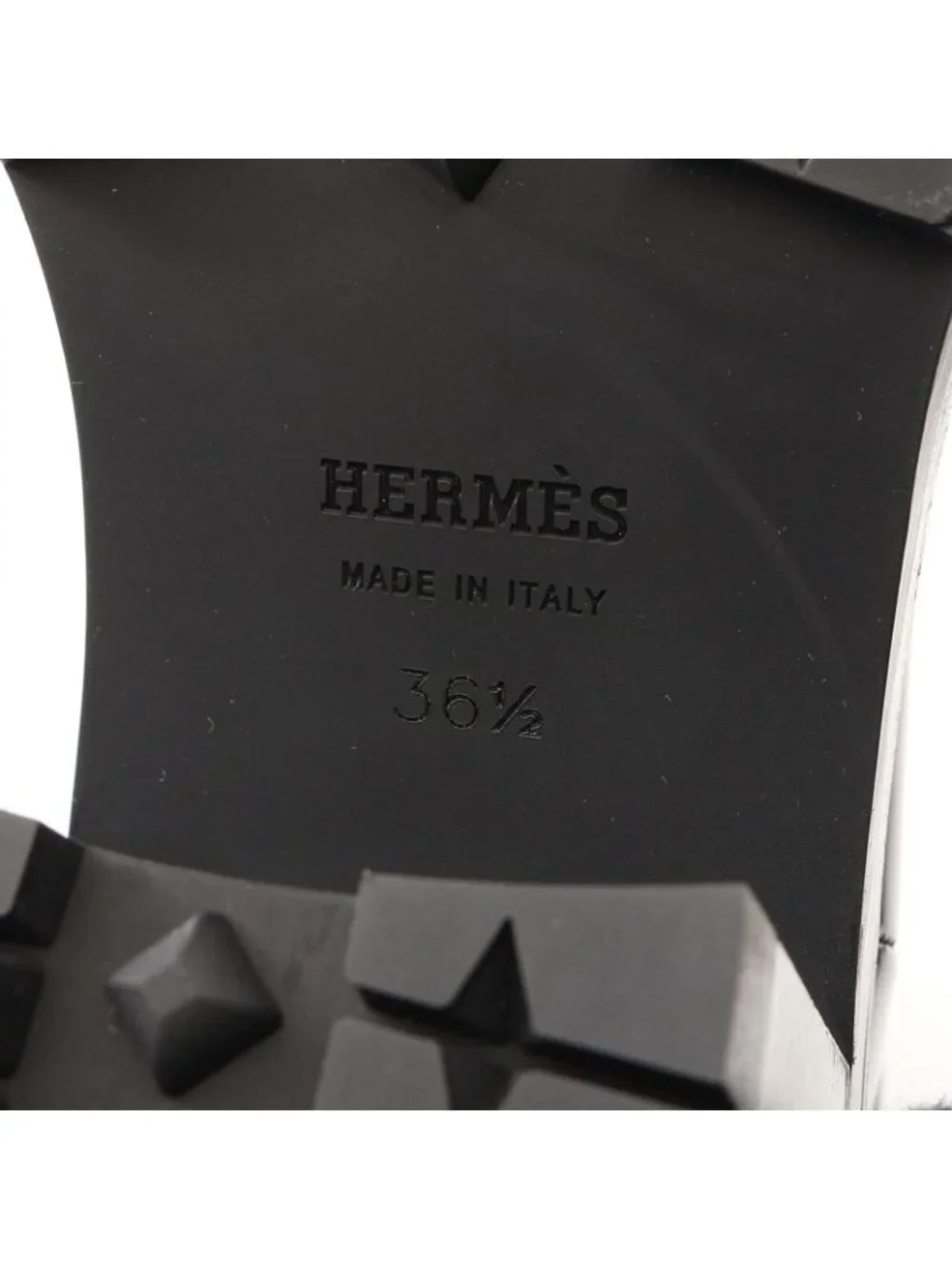 Hermes Boots Lindsay H-lift Black Leather